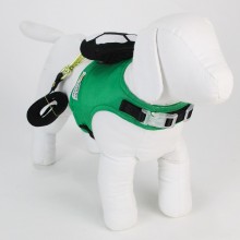 Colete com guia para cachorro